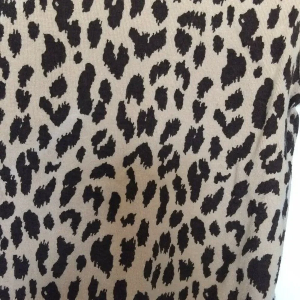 Carters Long Sleeve Top Blouse  Animal Print  Pink Brown Size 3 Toddler Girls